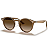 Óculos De Sol Ray Ban Redondo Marrom Claro RB2180 Tamanho 49 - Imagem 4