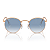 Óculos De Sol Ray Ban Round Flat Lenses RB3447N Tamanho 53 - Imagem 4