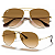 Óculos De Sol Ray Ban Aviator Gradient RB3025L Tamanho 58 - Imagem 1