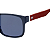 Óculos De Sol Tommy Hilfiger Azul/Vermelho TH 1718/S Tamanho 56 - Imagem 3