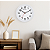 Relógio de Parede Herweg Quartz Branco Analógico 6102 - 021 - Imagem 7