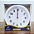 Relógio de Parede Herweg Quartz Branco Analógico 6102 - 021 - Imagem 4