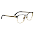 Armação Para Óculos de Grau Ray-Ban Unissex Dourado RX6375 2890 53 - Imagem 4