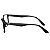 Armação Ray-Ban Masculino Preto Fosco Retangular RX7207L 8164 57 - Imagem 4