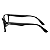 Armação Ray-Ban Masculino Preto Fosco Retangular RX7207L 8164 55 - Imagem 3