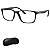 Armação Ray-Ban Masculino Preto Fosco Retangular RX7207L 8164 55 - Imagem 1