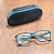 Armação Ray-Ban Masculino Preto Fosco Retangular RX7207L 8164 55 - Imagem 8
