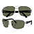 Óculos de Sol Ray Ban Prata Fosco Polarizado RB3503L Tamanho 66 - Imagem 1