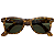 Óculos de Sol Ray-Ban Wayfarer Easy Havana Claro RB4340 710 50 - Imagem 5