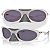 Óculos De Sol Oakley Plantaris Prizm Grey Branco OO9437 - Imagem 1