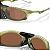 Óculos De Sol Oakley Plantaris Prizm Grey Matte Transparent Fern - Imagem 3