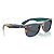 Óculos De Sol Ray Ban New Wayfarer Classic Blue Camu Tamanho 55 - Imagem 3