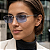 Óculos De Sol Ray Ban Emy Bio-Based Blue Tamanho 56 - Imagem 2