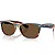 Óculos De Sol Ray Ban New Wayfarer Classic Brown Camu Tamanho 55 - Imagem 2