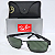 Óculos De Sol Ray Ban Gunmetal Black Tamanho 62 - Imagem 7