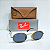Óculos De Sol Ray Ban Oval Flat Lenses RB3547N Tamanho 51 - Imagem 7