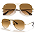 Óculos De Sol Ray Ban Aviator Gradient RB3025L Tamanho 62 - Imagem 1