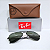 Óculos De Sol Ray Ban Aviator Polarizado RB3025 Tamanho 58 - Imagem 7