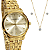 Relógio Mondaine Feminino Analógico Dourado Kit 99914LPMKDE1K1 - Imagem 1