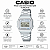 Relógio Casio Unissex Vintage Digital Prateado A158WEA-7DF - Imagem 5