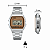 Relógio Casio Unissex Digital Vintage Prateado A158WEA-9DF - Imagem 5