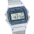 Relógio Casio Unissex Vintage Prateado A158WEM-3DF - Imagem 1