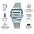 Relógio Casio Unissex Digital Vintage Prateado A158WEM-7DF - Imagem 6