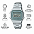 Relógio Casio Unissex Digital Vintage Prateado A168WA-3AYDF - Imagem 5