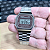 Relógio Casio Unissex Digital Vintage Prateado A168WA-5AYDF - Imagem 3