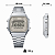 Relógio Casio Unissex Vintage Digital Prateado A168WA-8AYDF - Imagem 5