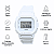 Relógio Casio Masculino G Shock Digital Monocromático Branco DW-5600WW-7DR - Imagem 6