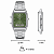 Relógio Casio Unissex Anadigi Vintage Clássico AQ-230A-3AMQYDF - Imagem 5