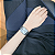 Relógio Casio Unissex Anadigi Vintage Mesh Prateado AQ-230EM-7ADF - Imagem 7