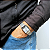 Relógio Casio Unissex Anadigi Vintage Mesh Prateado AQ-230EM-7ADF - Imagem 2