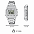 Relógio Casio Feminino Digital Vintage Glitter Prateado B640WDG-7DF - Imagem 5