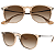 Óculos de Sol Ray-Ban Erika Color Mix Marrom Transparente RB4171 65141354 - Imagem 1