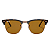 Óculos de Sol Ray-Ban Clubmaster Classic Havana RB3016 13093351 - Imagem 4