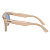Óculos de Sol Ray-Ban Wayfarer Reverse Bege RBR0502S 67807250 - Imagem 5