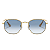 Óculos de Sol Ray-Ban Hexagonal Dourado Arista RB3548 001/3F51 - Imagem 4