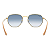 Óculos de Sol Ray-Ban Hexagonal Dourado Arista RB3548 001/3F51 - Imagem 7