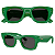 Óculos de sol Ray-Ban Wayfarer Puffer A$AP Rocky Verde RB4940 68348747 - Imagem 1