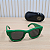 Óculos de sol Ray-Ban Wayfarer Puffer A$AP Rocky Verde RB4940 68348747 - Imagem 7