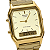 Relógio Casio Unissex Anadigi Vintage Dourado AQ-230GA-9DMQ - Imagem 1