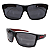 Óculos de Sol HB Big Vert M Black On Red Gray 10100550255001 - Imagem 1