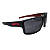 Óculos de Sol HB Big Vert M Black On Red Gray 10100550255001 - Imagem 3