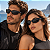 Óculos de Sol HB Still A Secret Matte Black Gray 10105480243001 - Imagem 2