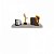 Prateleira Simples Madeirado 60X15 cm Com Suporte Em Mdf (63207) - Imagem 4