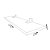 Prateleira Simples Madeirado 60X15 cm Com Suporte Em Mdf (63207) - Imagem 9