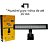 LUMINARIA LED SOMA  T-300 PRETA 9W LED BRANCO/AZUL AUTOVOLT - Imagem 3