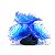 ENFEITE DE SILICONE SOMA CORAL MUSHROOM SPOTTED AZUL 04 - Imagem 1